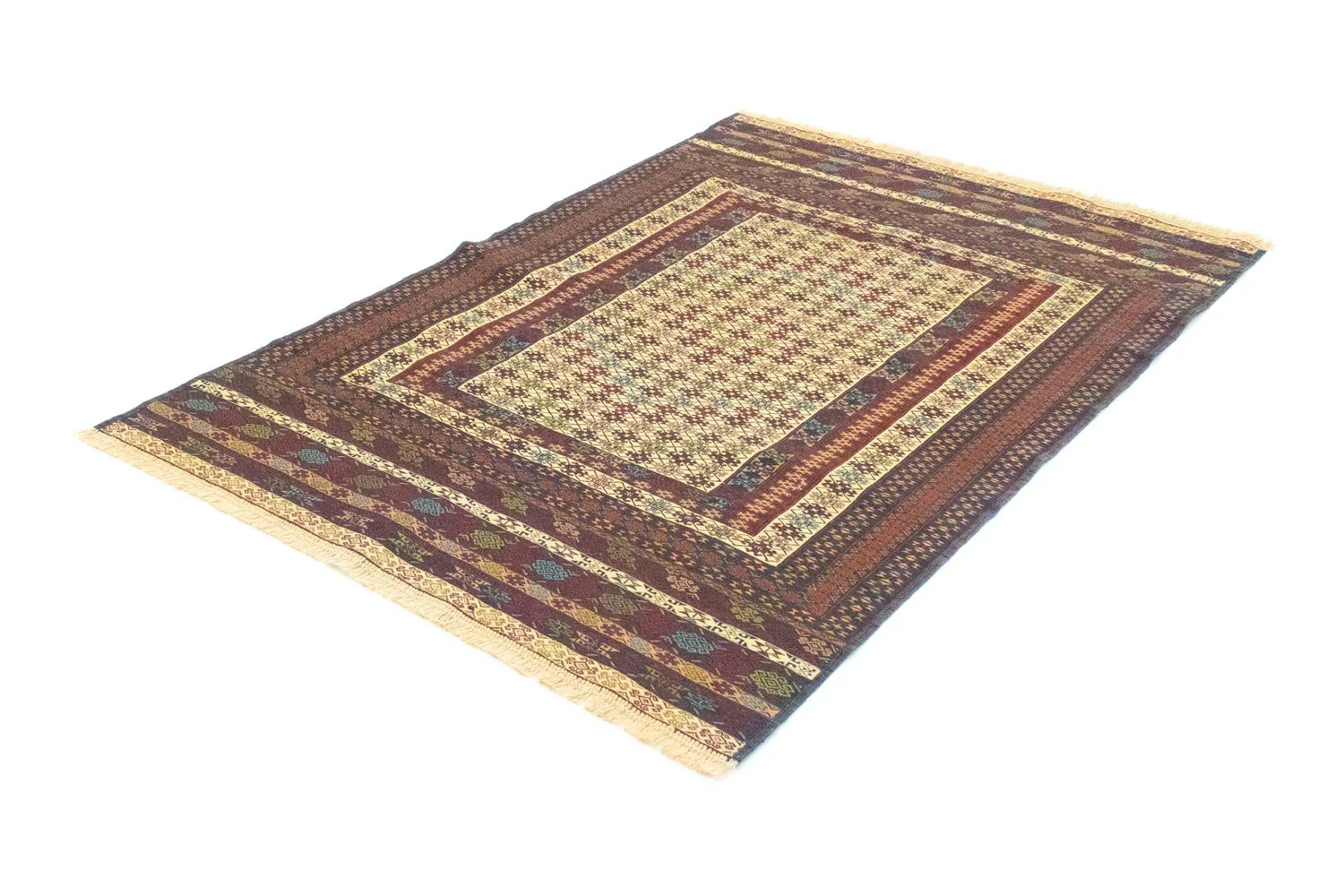 Kelim Teppich - Oriental 186 x 126 cm - beige - Image 3