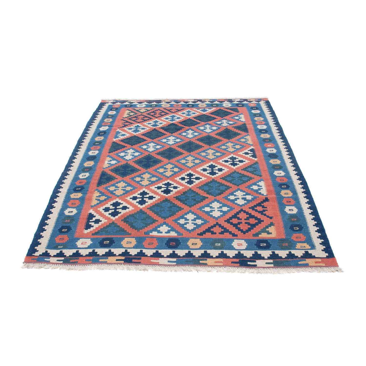 Kelim Teppich - Oriental 186 x 133 cm - mehrfarbig - Image 5