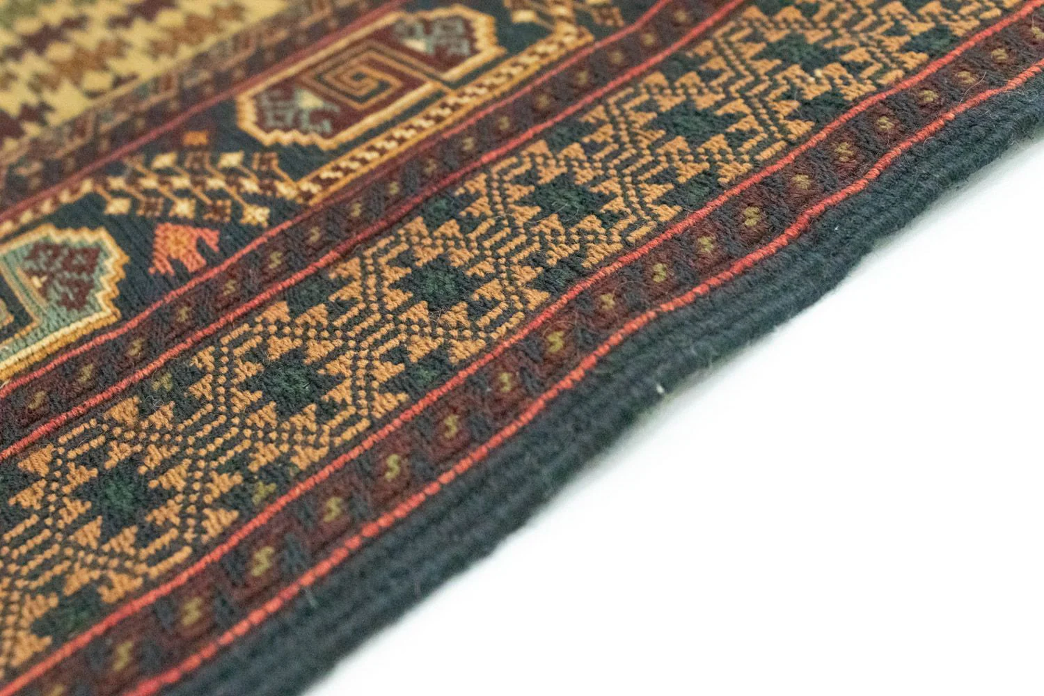 Kelim Afghan Teppich 186x89cm - Image 3