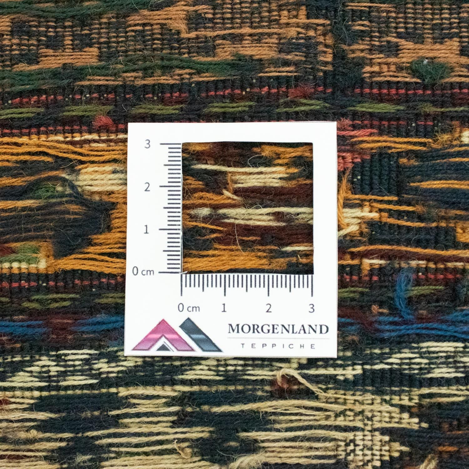 Kelim Afghan Teppich 186x89cm - Image 6