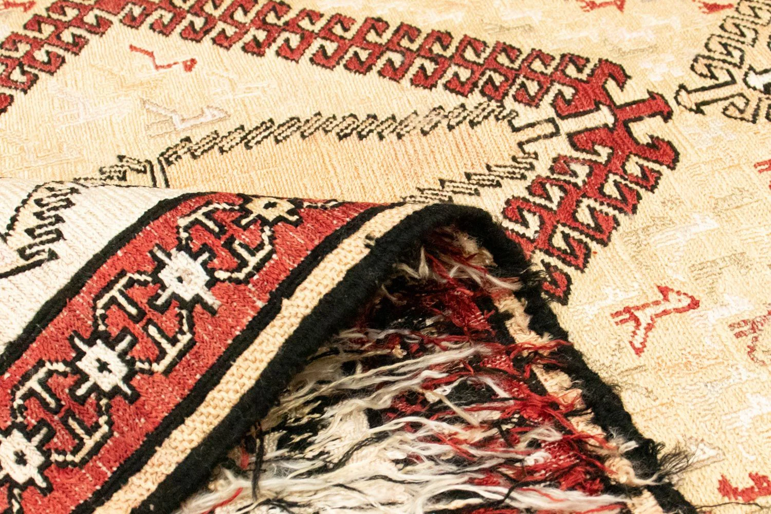 Kelim Teppich - Oriental 187 x 126 cm - beige - Image 4