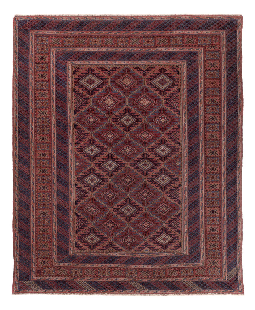 Kelim Afghan Teppich 187x150cm
