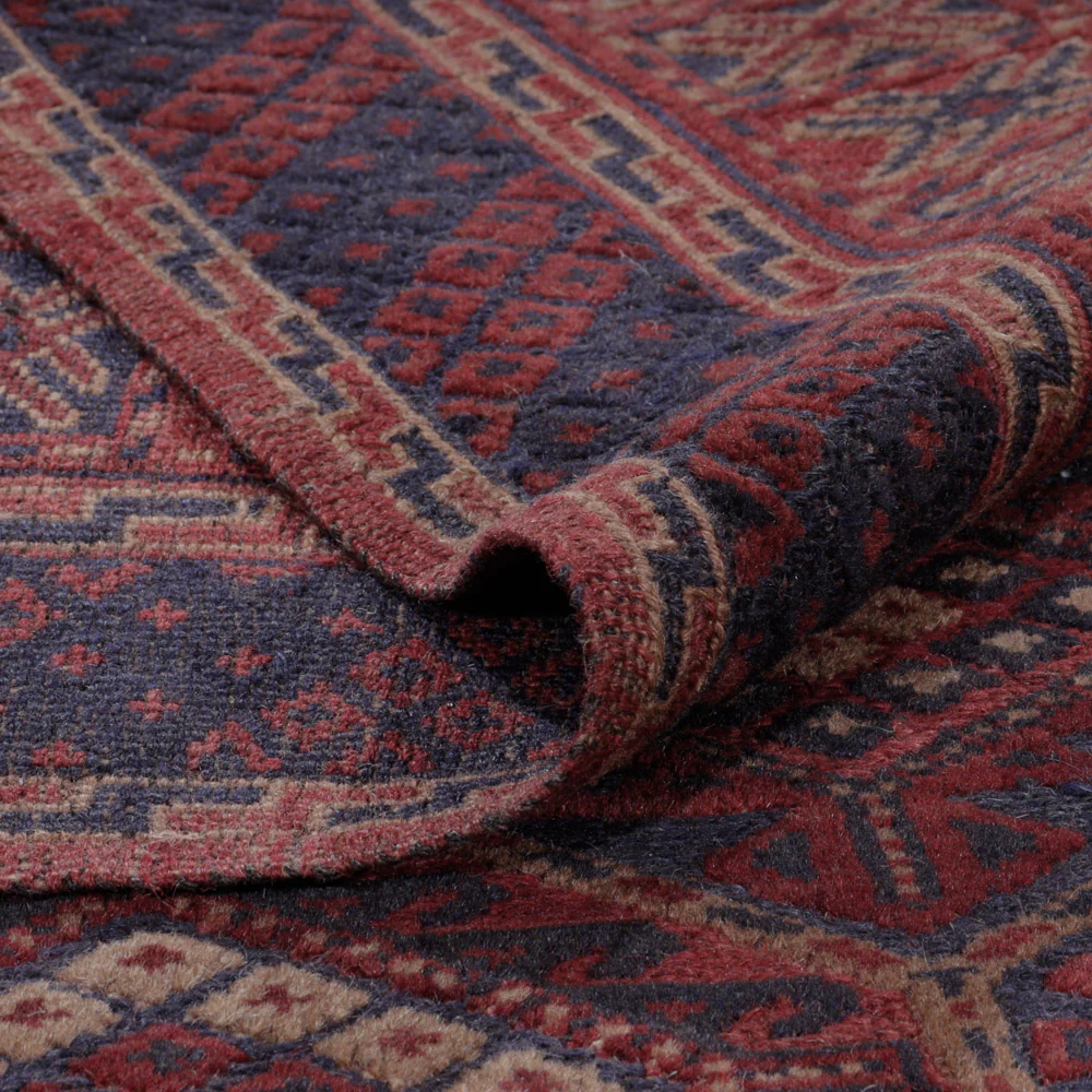 Kelim Afghan Teppich 187x150cm - Image 5