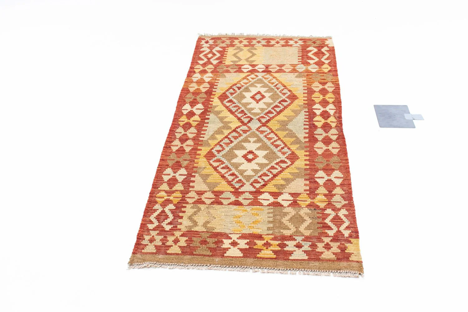 Kelim Teppich - Oriental 187 x 71 cm - rost - Image 5