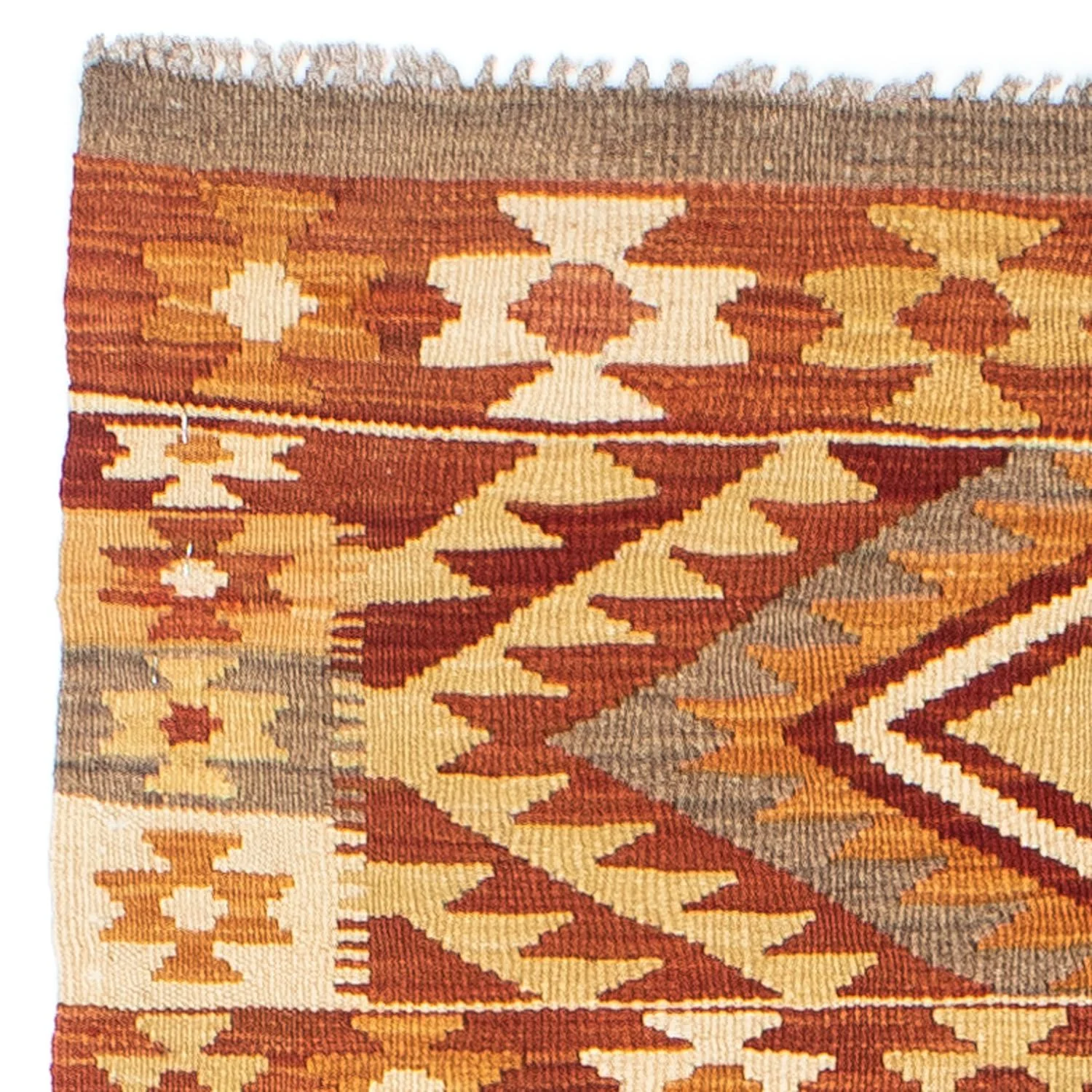 Kelim Teppich - Oriental 187 x 72 cm - rost - Image 2
