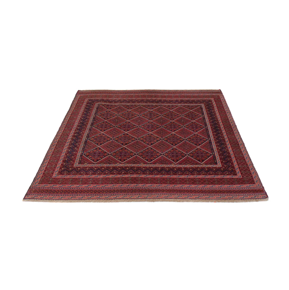 Kelim Afghan Teppich 188x143cm - Image 6