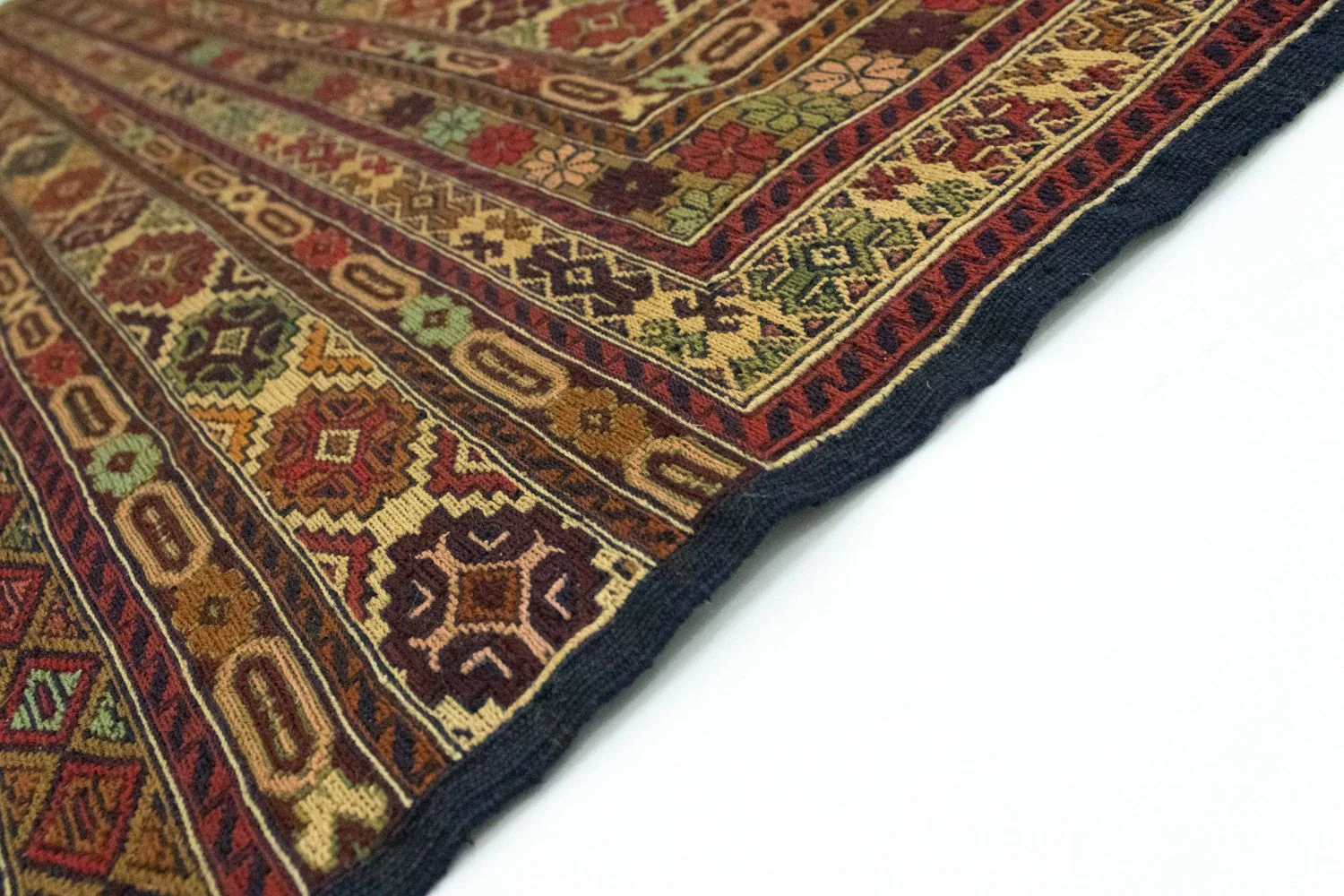 Kelim Afghan Teppich 189x130cm - Image 3
