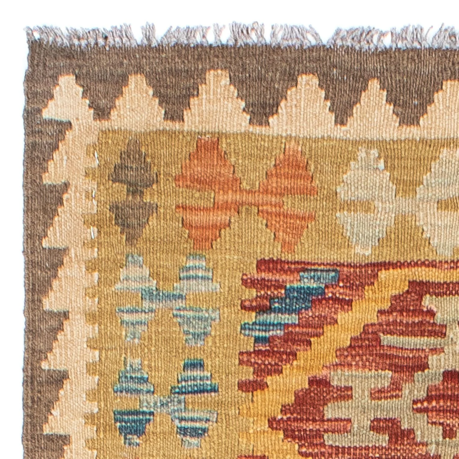 Kelim Teppich - Oriental 189 x 70 cm - mehrfarbig - Image 3