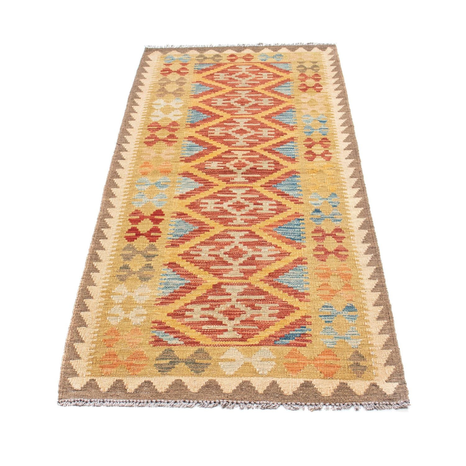 Kelim Teppich - Oriental 189 x 70 cm - mehrfarbig - Image 5