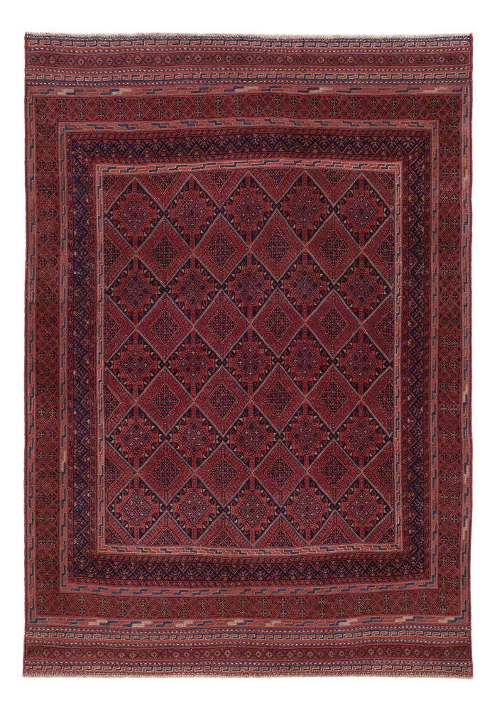 Kelim Afghan Teppich 190x132cm