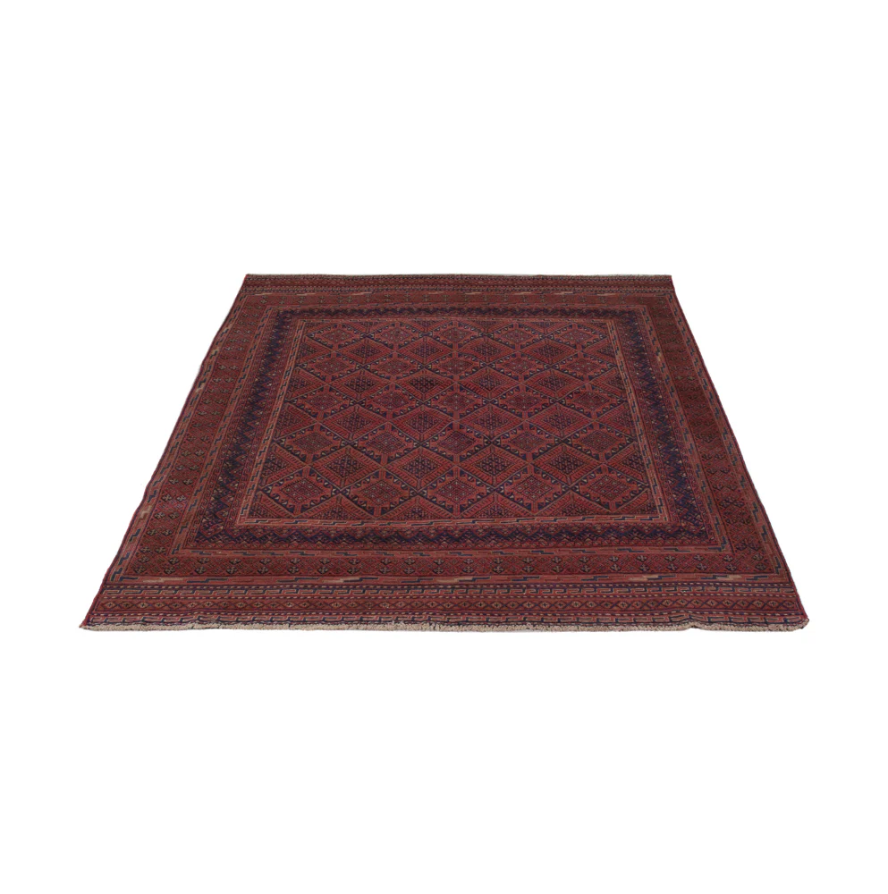 Kelim Afghan Teppich 190x132cm - Image 6
