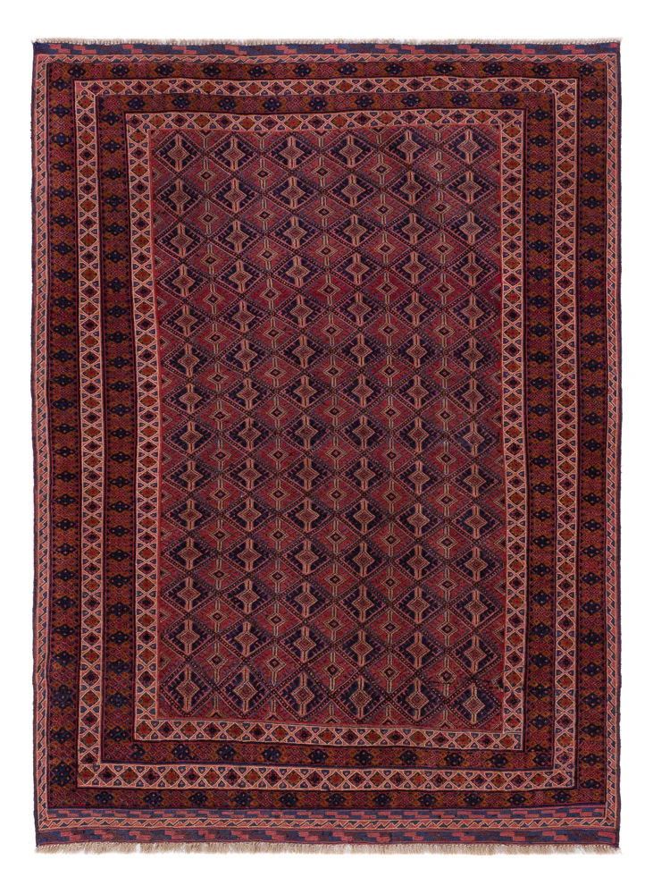 Kelim Afghan Teppich 190x140cm