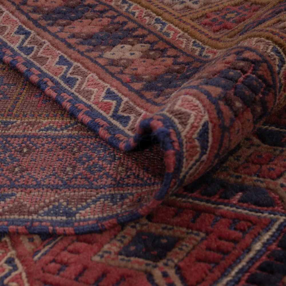 Kelim Afghan Teppich 190x153cm - Image 5