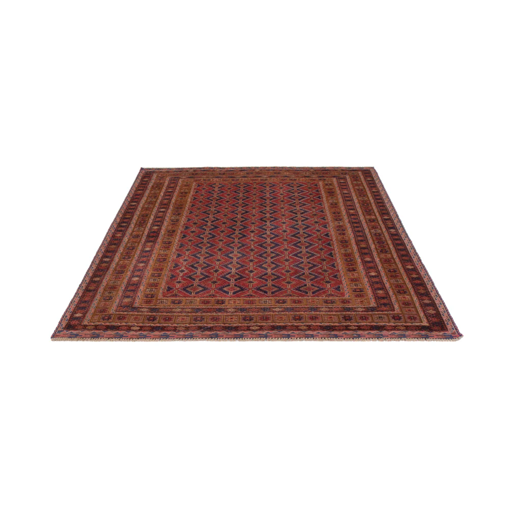Kelim Afghan Teppich 190x153cm - Image 6