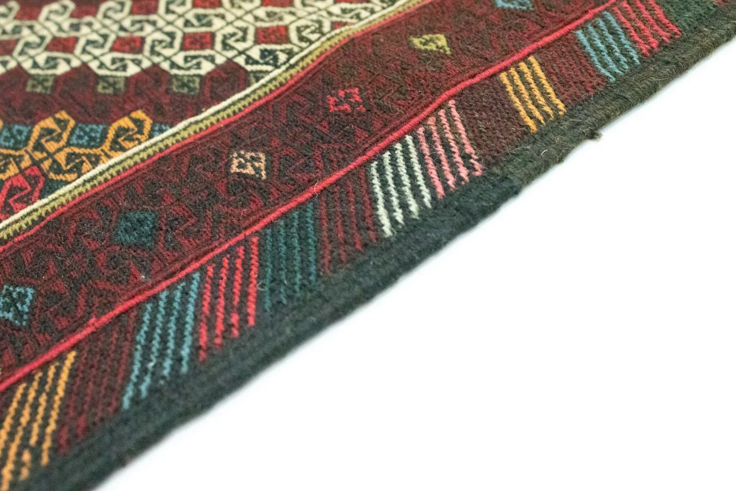 Kelim Afghan Teppich 190x75cm - Image 3