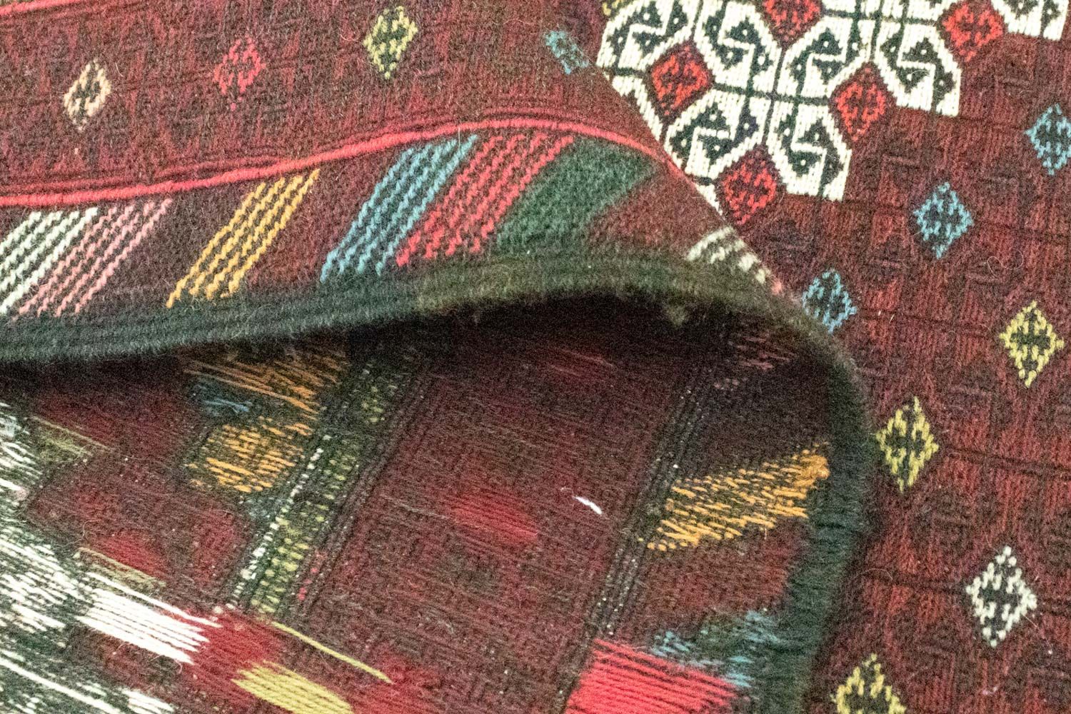Kelim Afghan Teppich 190x75cm - Image 4