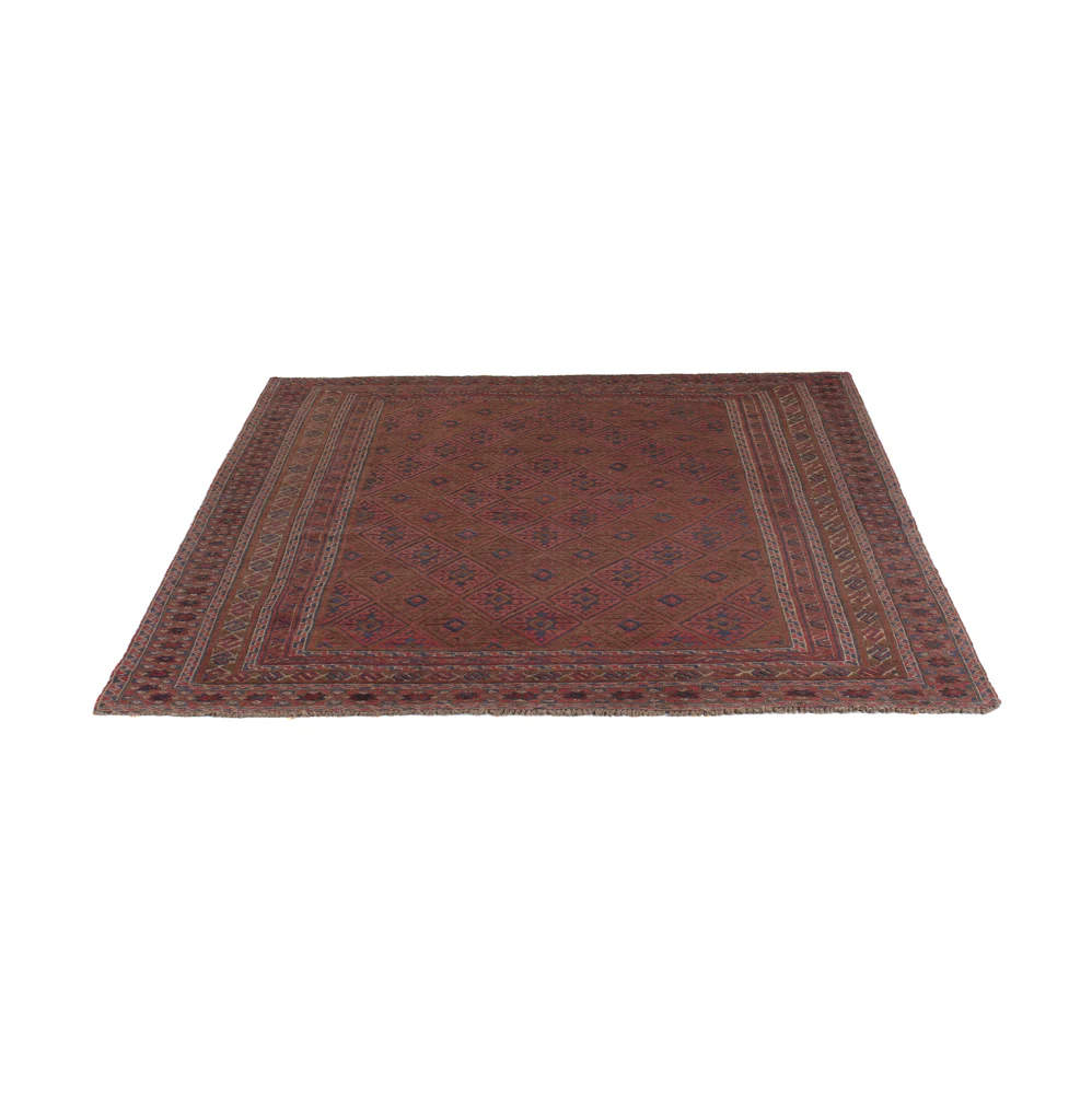 Kelim Afghan Teppich 191x153cm - Image 6