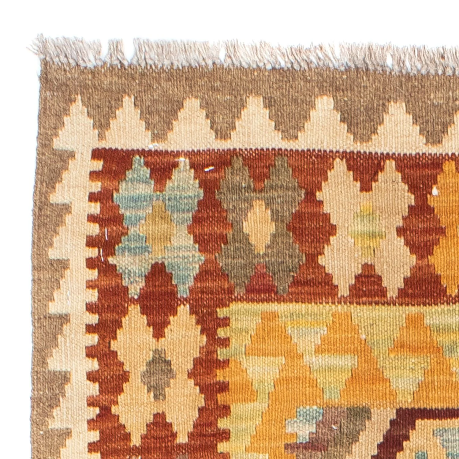 Kelim Teppich - Oriental 191 x 74 cm - beige - Image 3