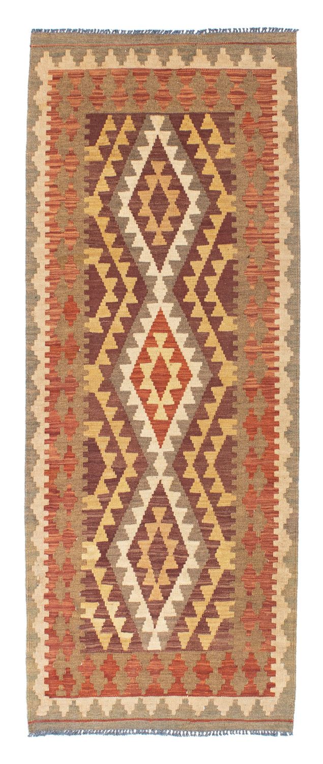 Kelim Teppich - Oriental 191 x 78 cm - hellbraun