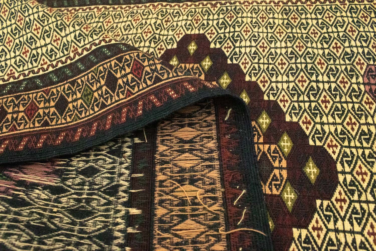 Kelim Afghan Teppich 191x84cm - Image 4