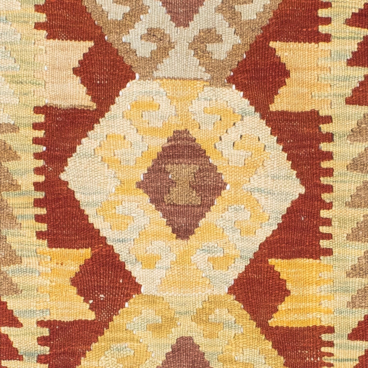 Kelim Teppich - Oriental 192 x 72 cm - hellbraun - Image 2