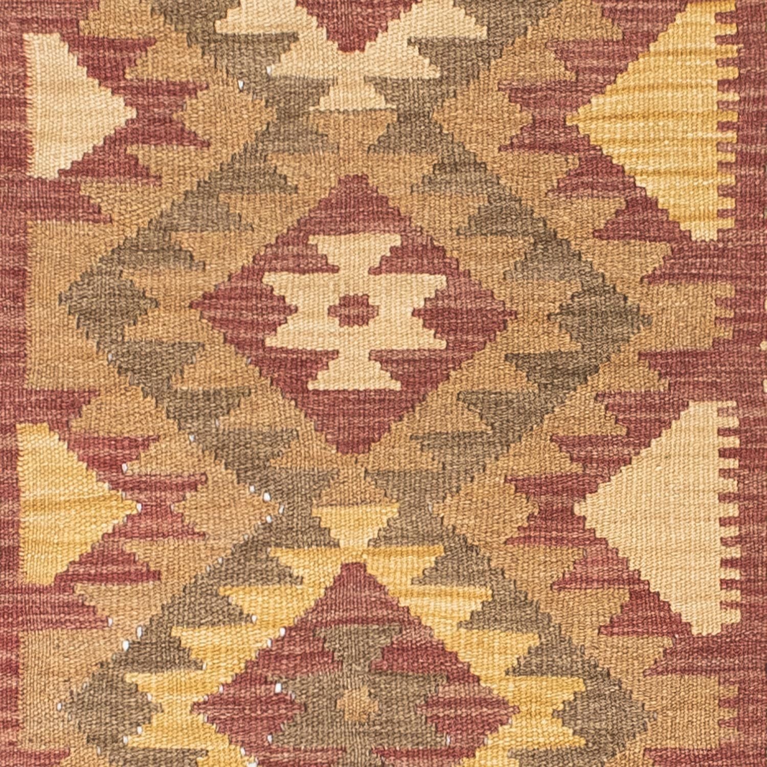 Kelim Teppich - Oriental 192 x 77 cm - hellbraun - Image 2