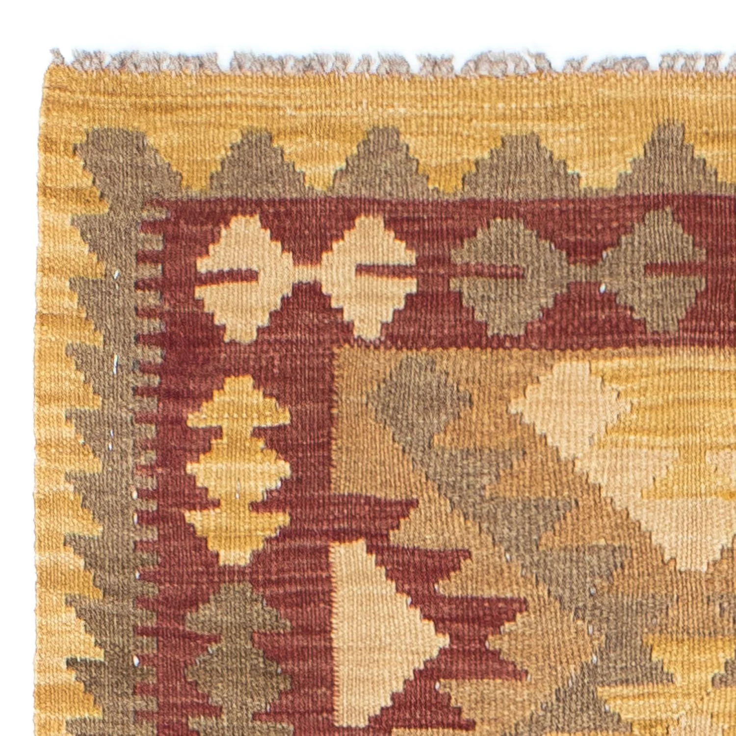 Kelim Teppich - Oriental 192 x 77 cm - hellbraun - Image 3