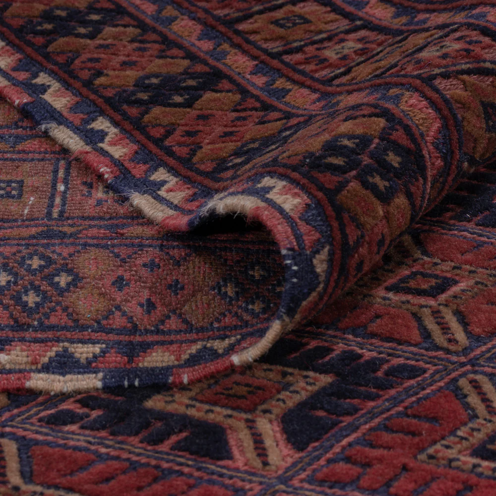 Kelim Afghan Teppich 193x155cm - Image 5