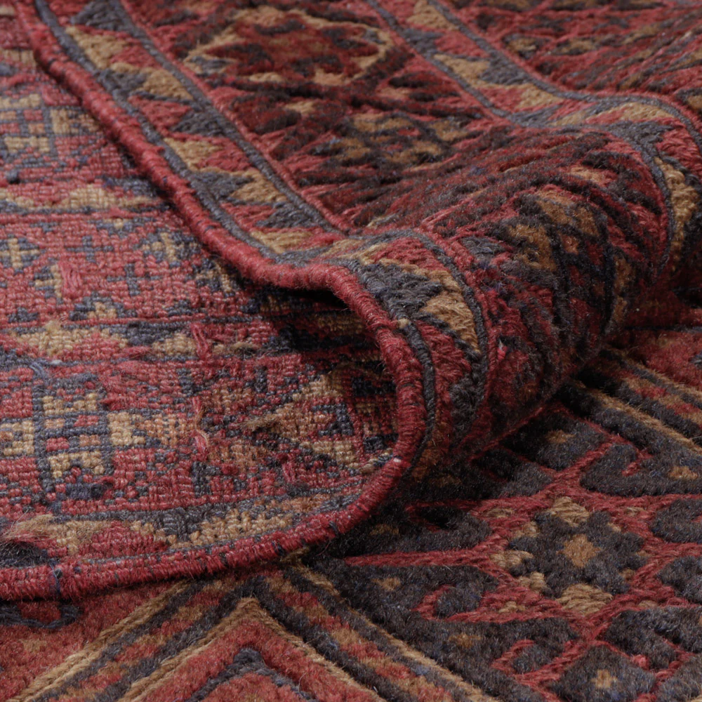 Kelim Afghan Teppich 193x156cm - Image 5
