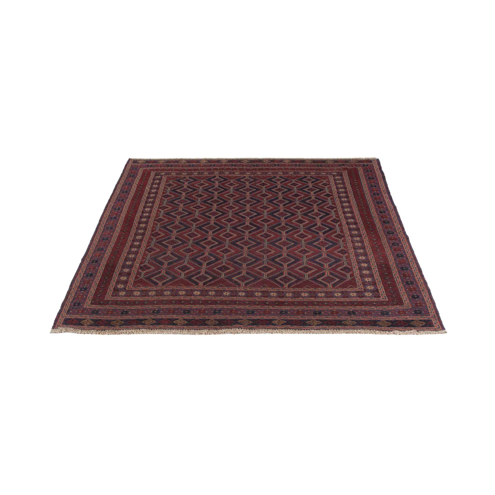 Kelim Afghan Teppich 193x162cm - Image 6