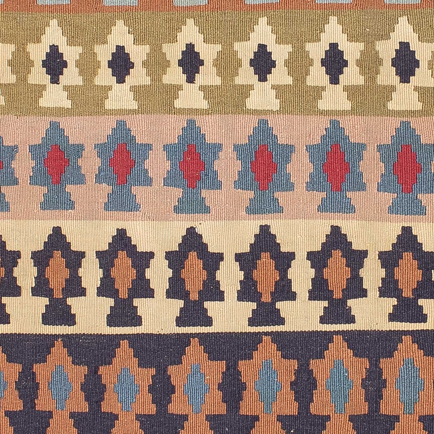 Kelim Teppich - Oriental 194 x 114 cm - mehrfarbig - Image 2