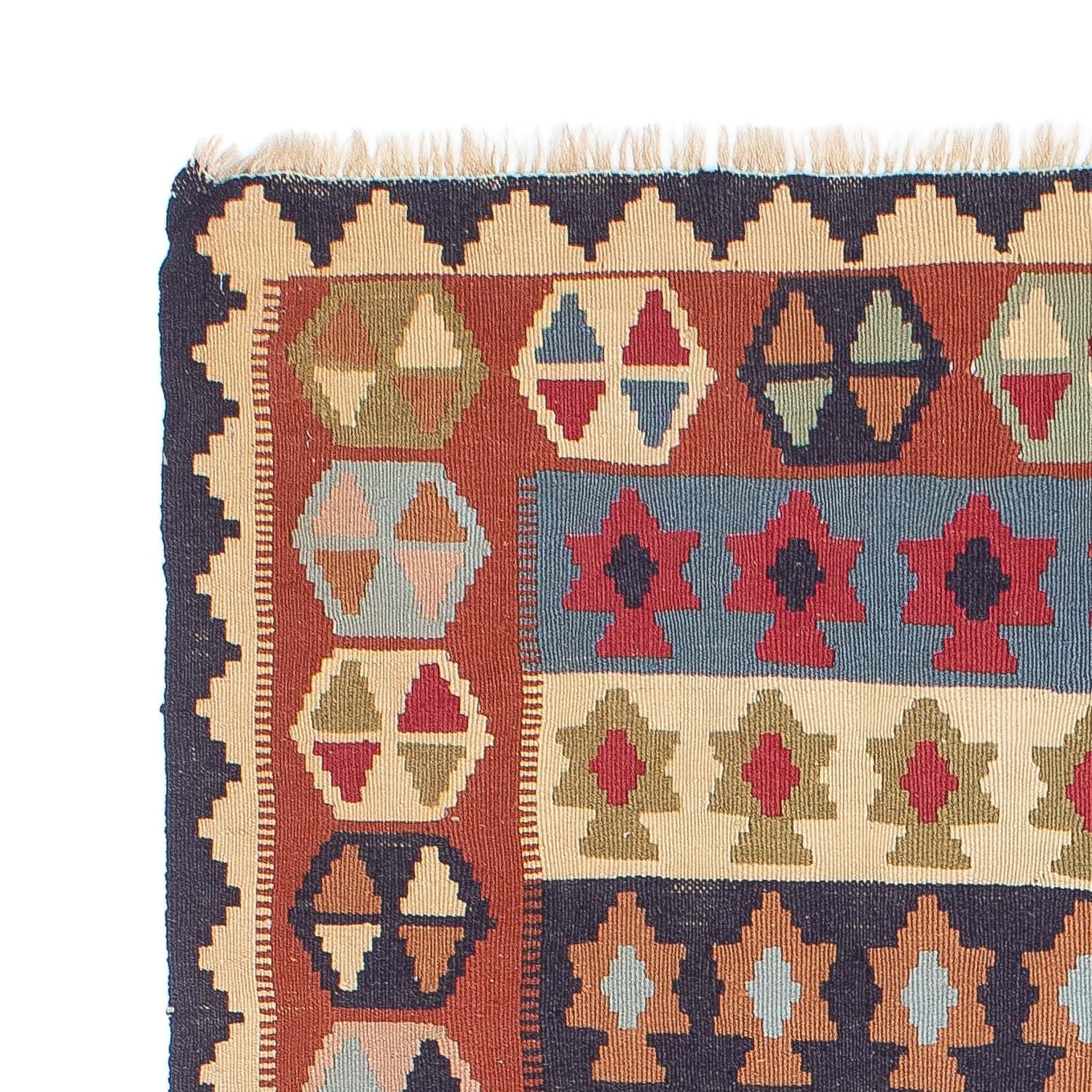 Kelim Teppich - Oriental 194 x 114 cm - mehrfarbig - Image 3