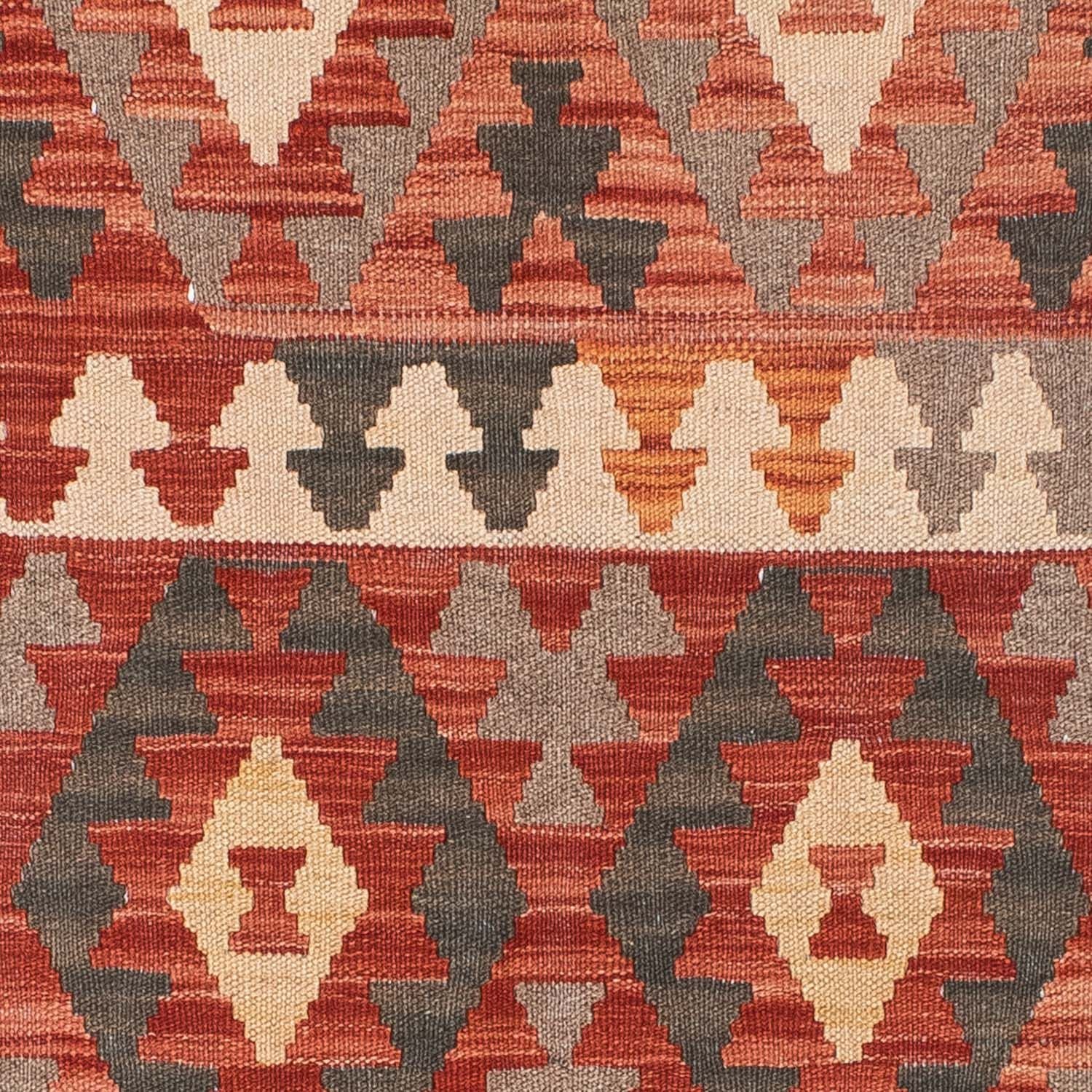 Kelim Teppich - Oriental 194 x 147 cm - hellrot - Image 2