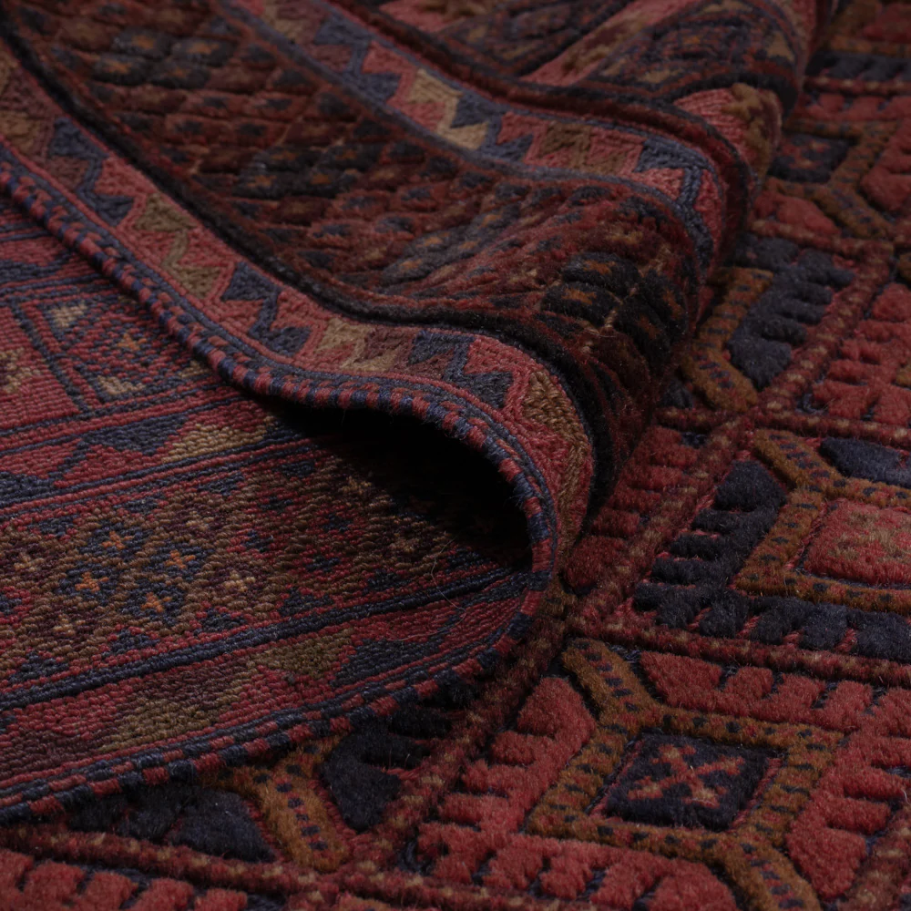 Kelim Afghan Teppich 194x152cm - Image 5