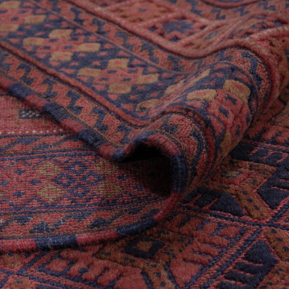 Kelim Afghan Teppich 194x152cm - Image 5