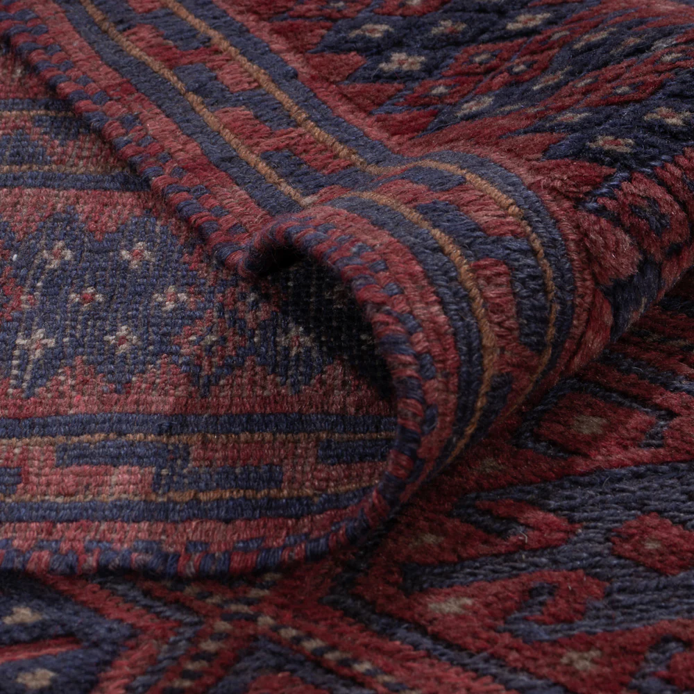 Kelim Afghan Teppich 194x159cm - Image 5