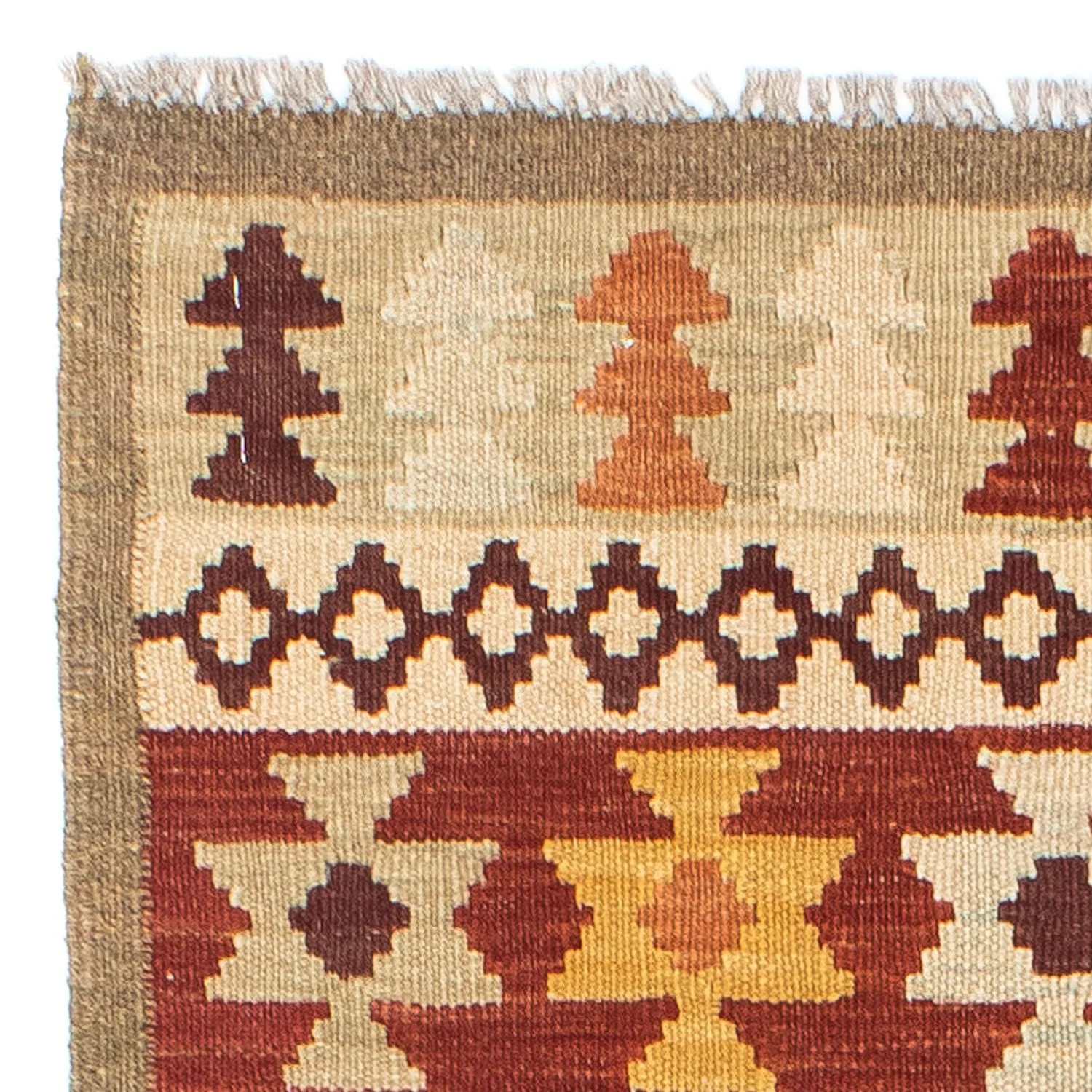 Kelim Teppich - Oriental 194 x 75 cm - mehrfarbig - Image 3