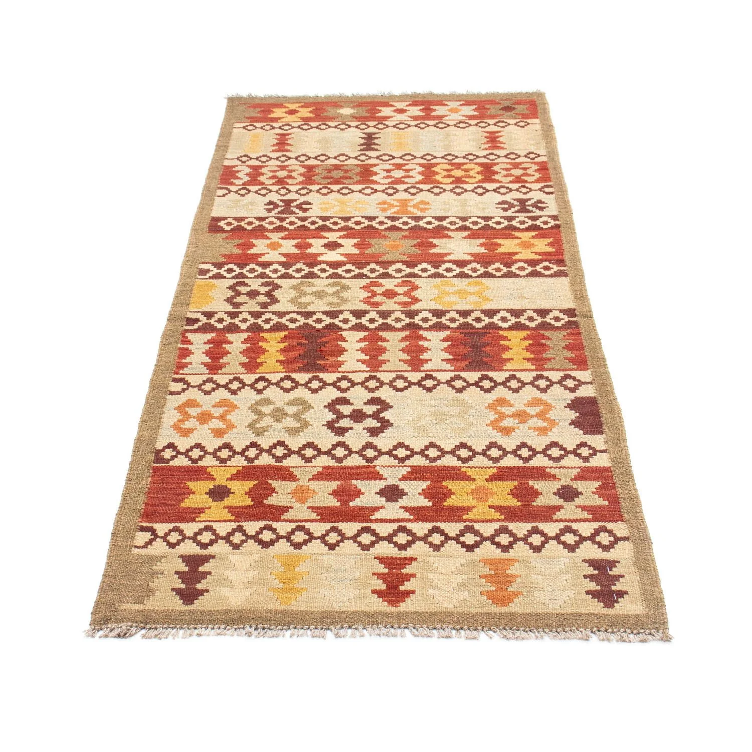 Kelim Teppich - Oriental 194 x 75 cm - mehrfarbig - Image 5