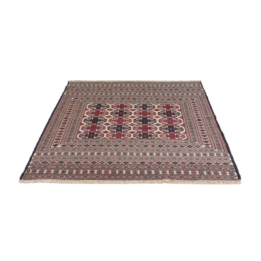 Kelim Afghan Teppich 195x132cm - Image 6