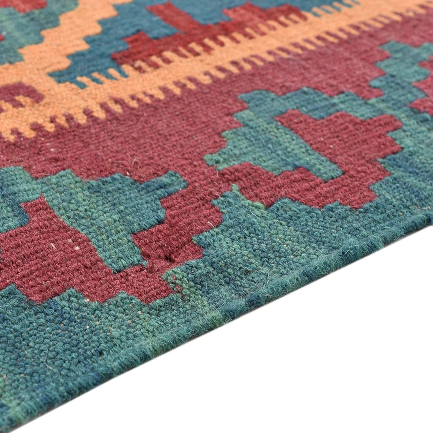 Kelim Fars Teppich 195x156cm - Image 3