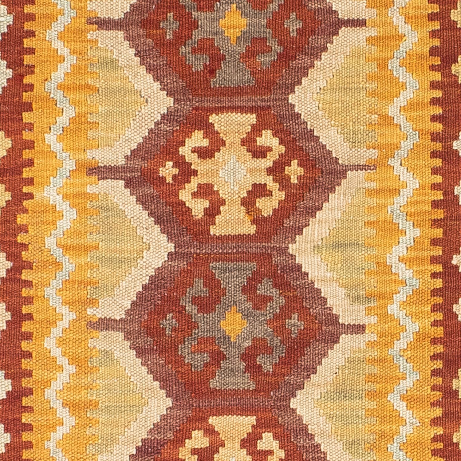 Kelim Teppich - Oriental 195 x 65 cm - rost - Image 2