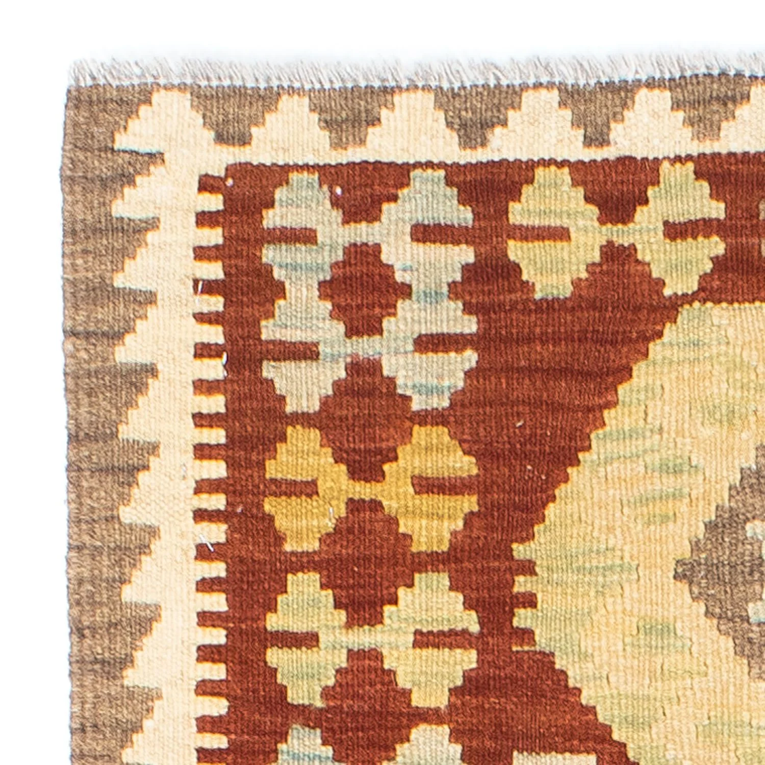 Kelim Teppich - Oriental 195 x 67 cm - rost - Image 3