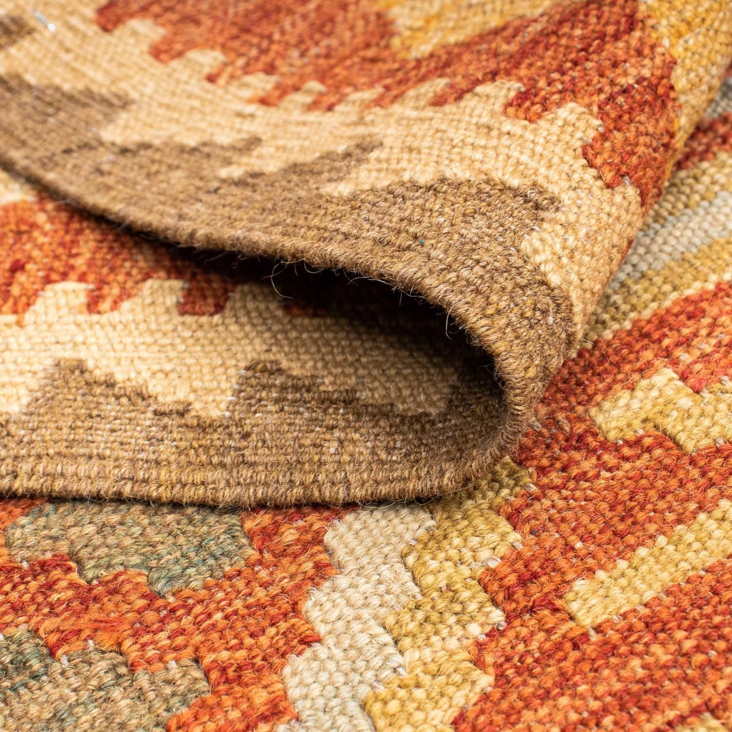 Kelim Teppich - Oriental 195 x 75 cm - beige - Image 4