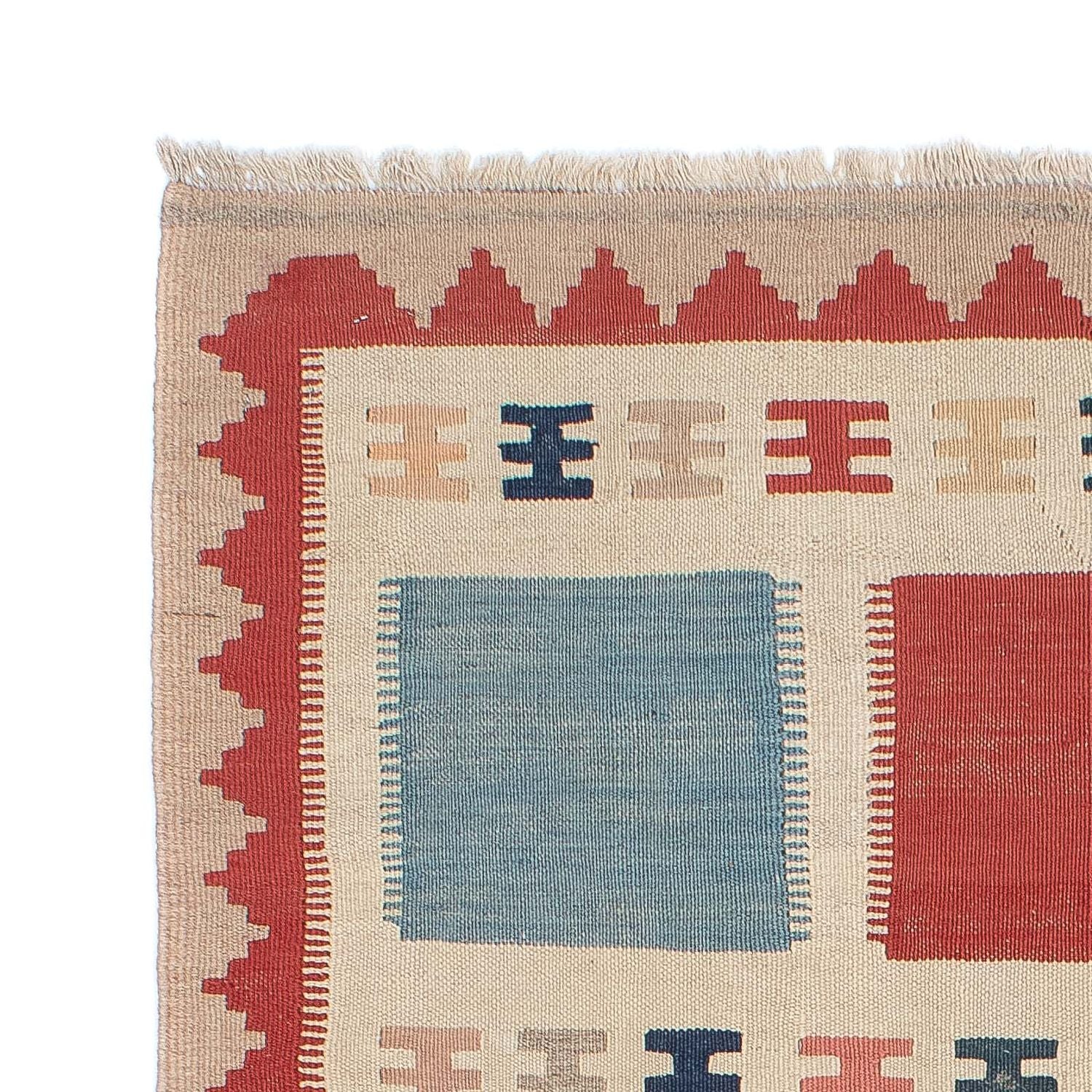 Kelim Teppich - Oriental 196 x 120 cm - beige - Image 3