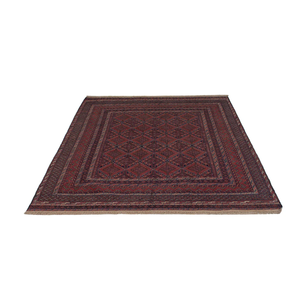 Kelim Afghan Teppich 196x141cm - Image 6