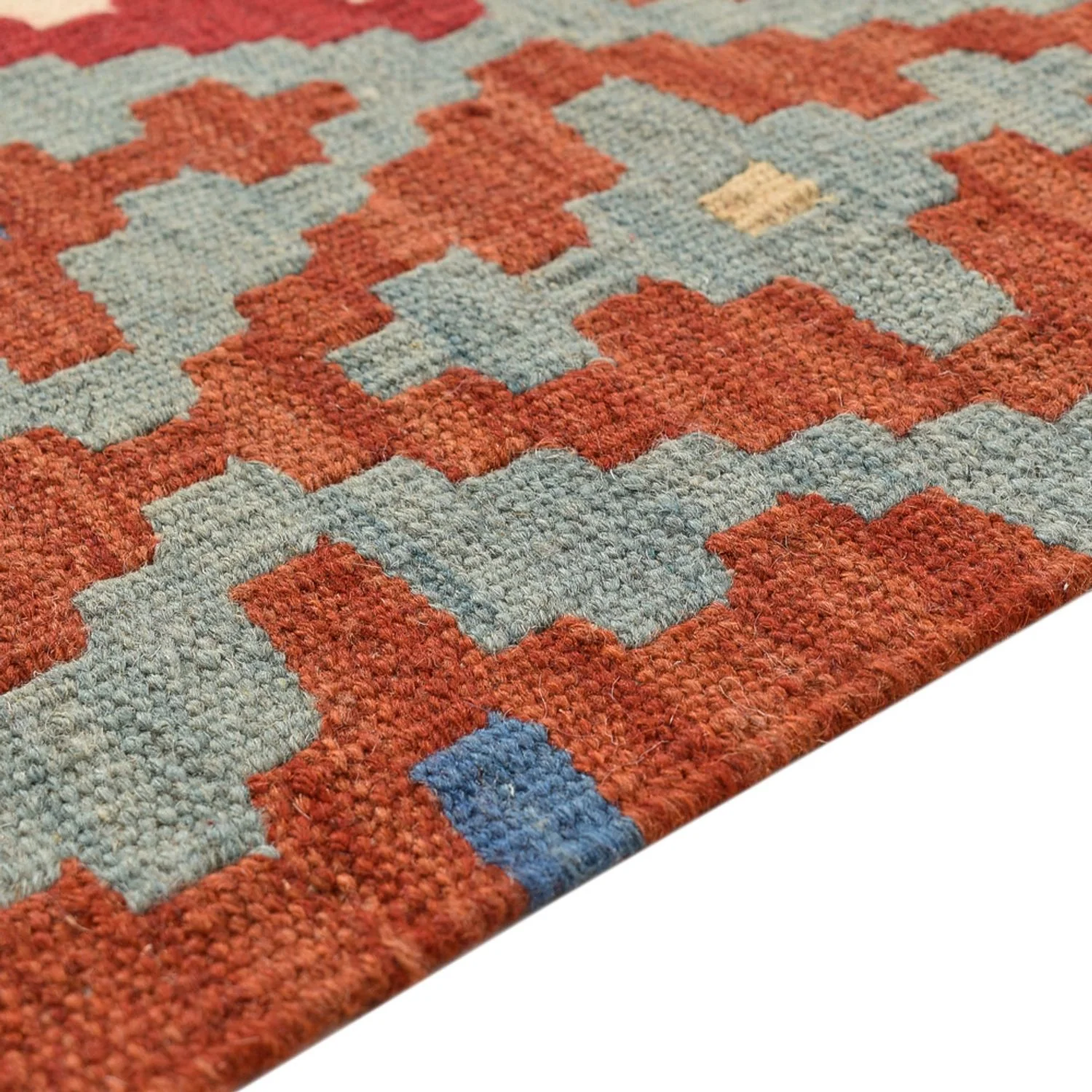 Kelim Fars Teppich 196x153cm - Image 3