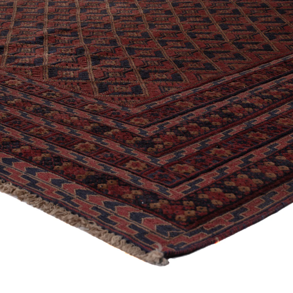 Kelim Afghan Teppich 196x156cm - Image 4