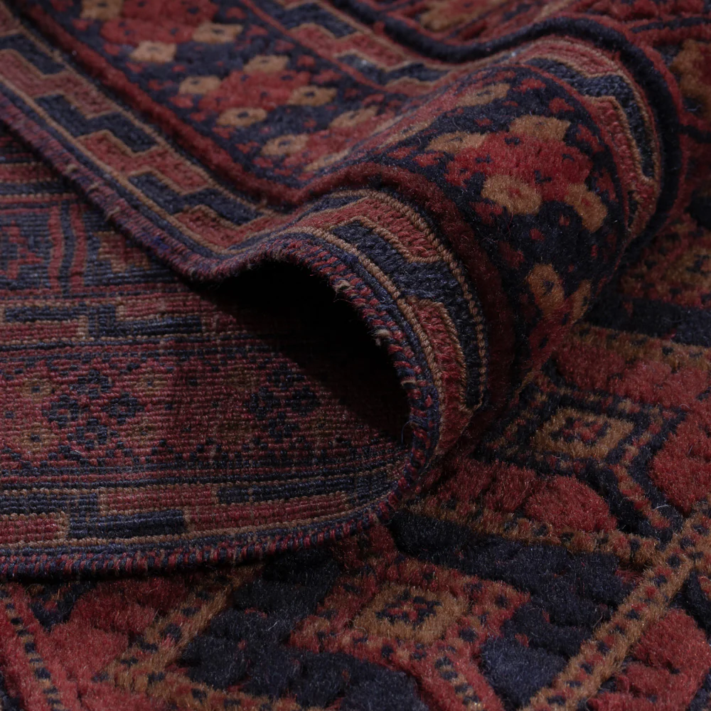 Kelim Afghan Teppich 196x156cm - Image 5