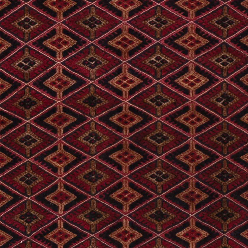 Kelim Teppich - Oriental - 196 x 156 cm - dunkelrot - Image 2