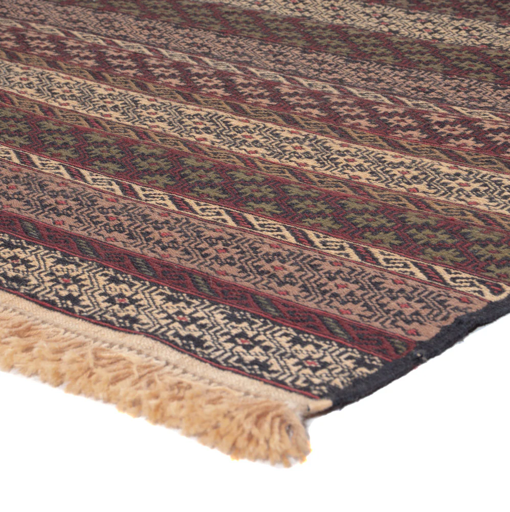 Kelim Afghan Teppich 197x120cm - Image 4